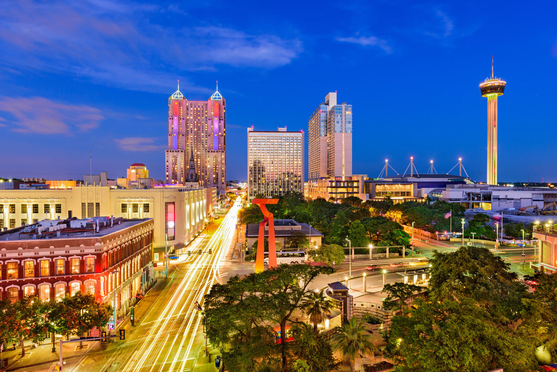 Noah Jigsaw Puzzle Skyline of San Antonio, Texas, USA 2000 pieces