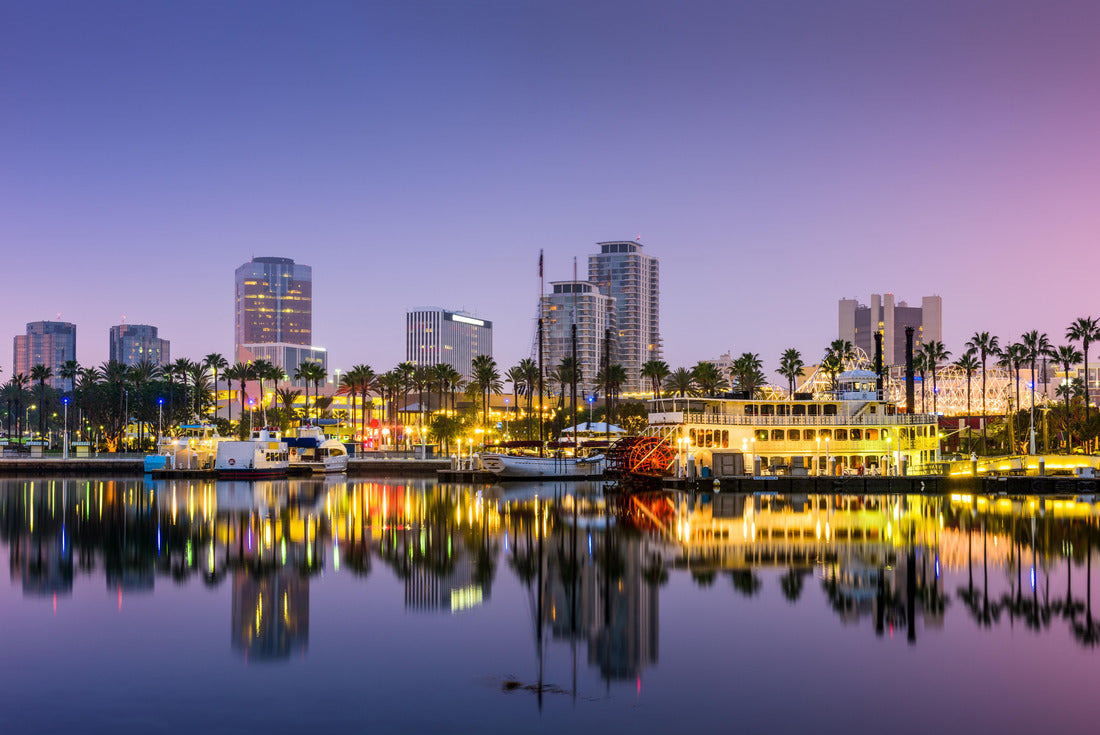 Noah Jigsaw Puzzle Long Beach, California, USA skyline 2000 pieces