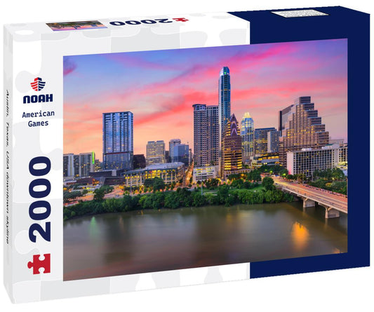 Noah Jigsaw Puzzle Austin, Texas, USA downtown skyline 2000 pieces
