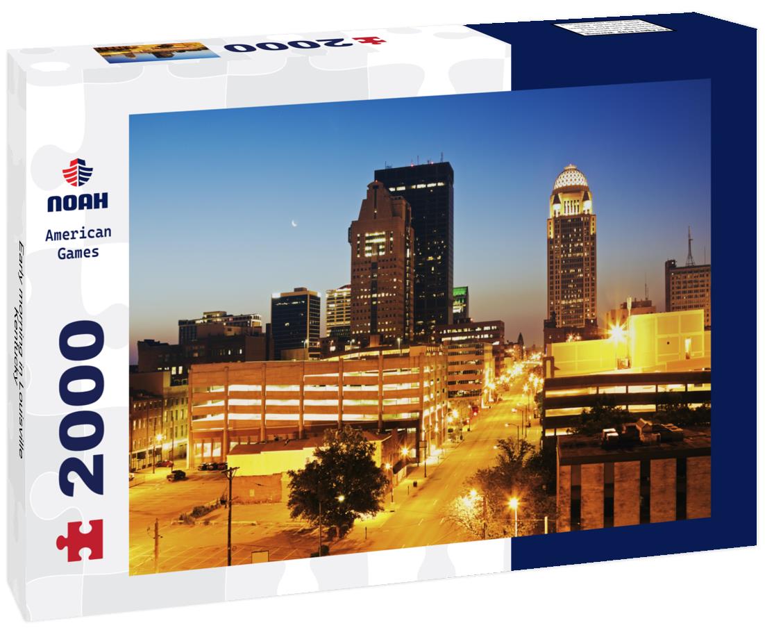 Noah Jigsaw Puzzle Early morning in Louisville, Kentucky 2000 pieces