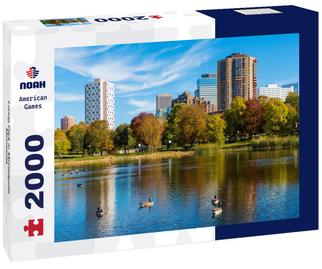Noah Jigsaw Puzzle Loring Park in Minneapolis, Minnesota 2000 pieces