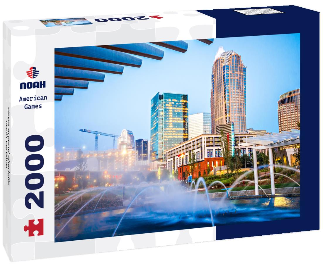 Noah Jigsaw Puzzle views around charlotte north carolina 2000 pieces