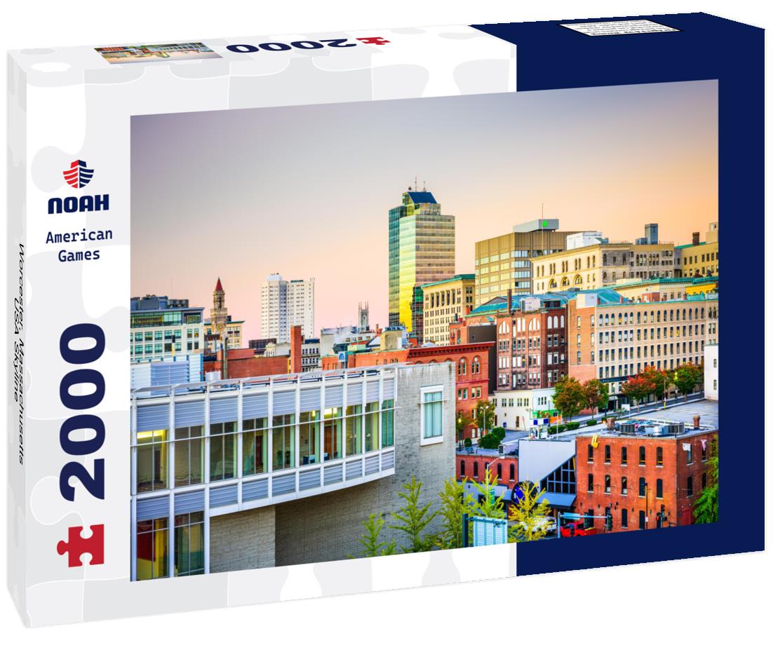 Noah Jigsaw Puzzle Worcester, Massachusetts, USA Skyline 2000 pieces