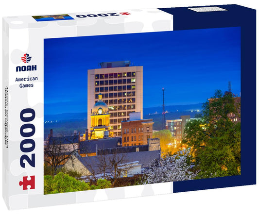 Noah Jigsaw Puzzle Macon, Georgia, USA downtown cityscape 2000 pieces