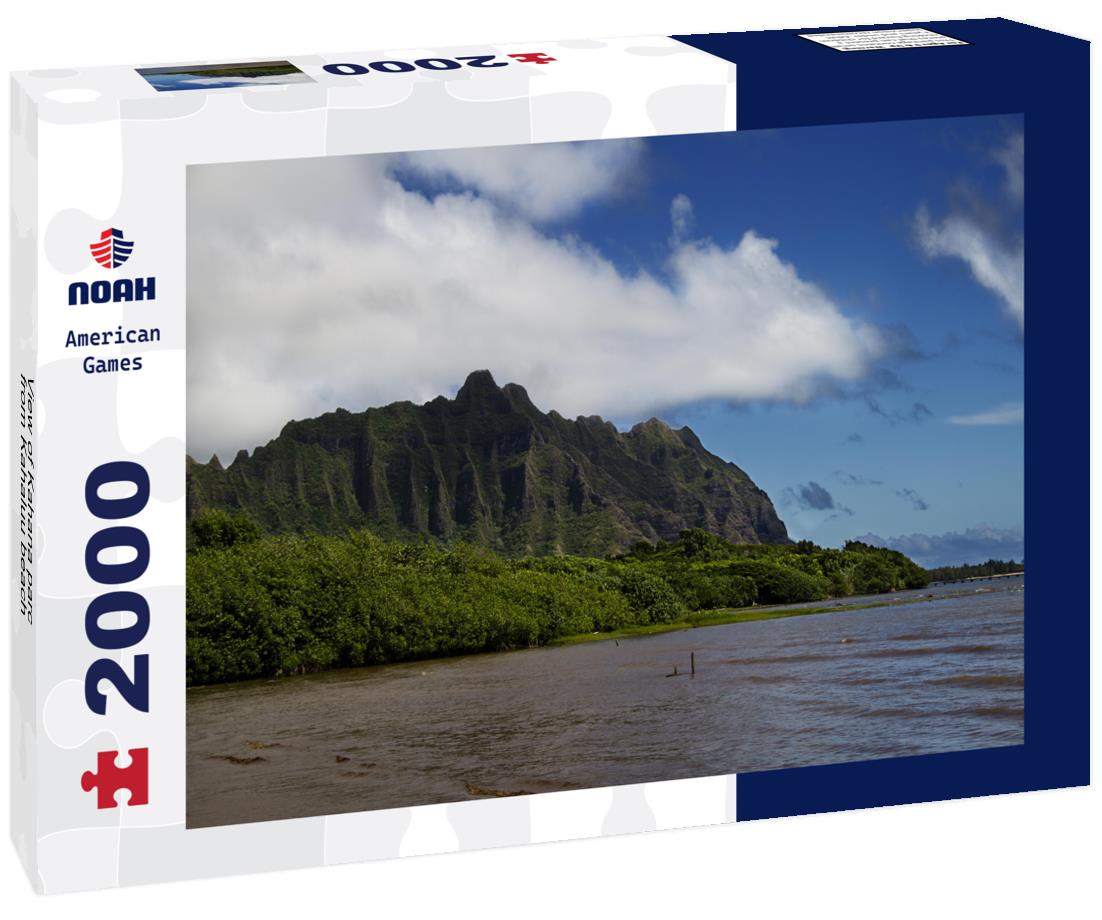 Noah Jigsaw Puzzle View of Kahana parc from Kahaluu beach 2000 pieces