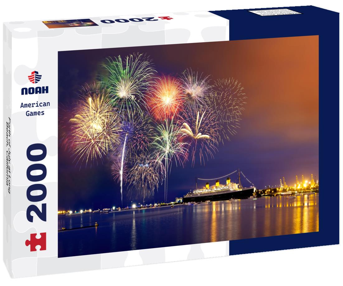 Noah Jigsaw Puzzle Forth of July at Long Beach, California 2000 pieces