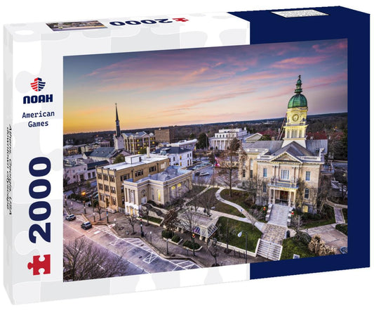 Noah Jigsaw Puzzle Athens, Georgia, USA downtown cityscape 2000 pieces