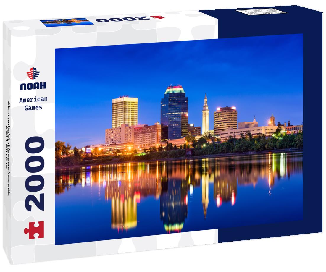 Noah Jigsaw Puzzle Springfield, Massachusetts, USA Skyline 2000 pieces