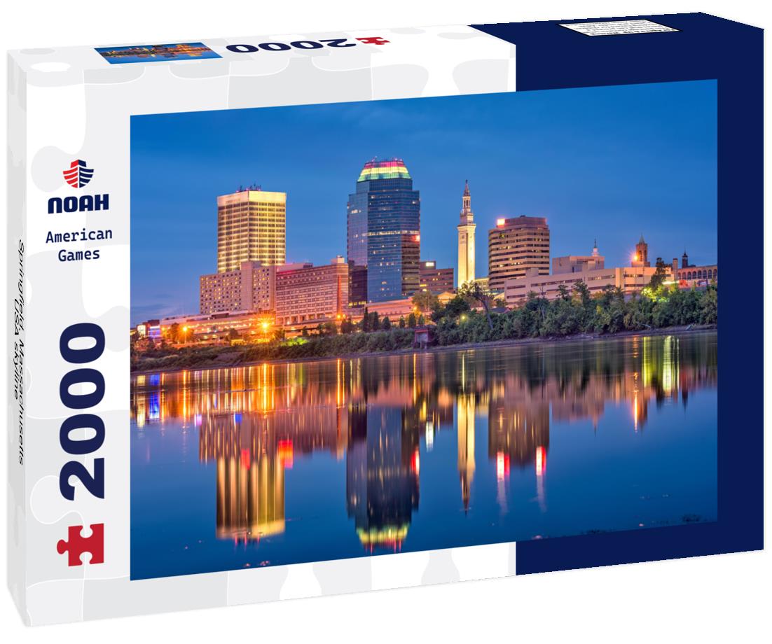 Noah Jigsaw Puzzle Springfield, Massachusetts, USA skyline 2000 pieces