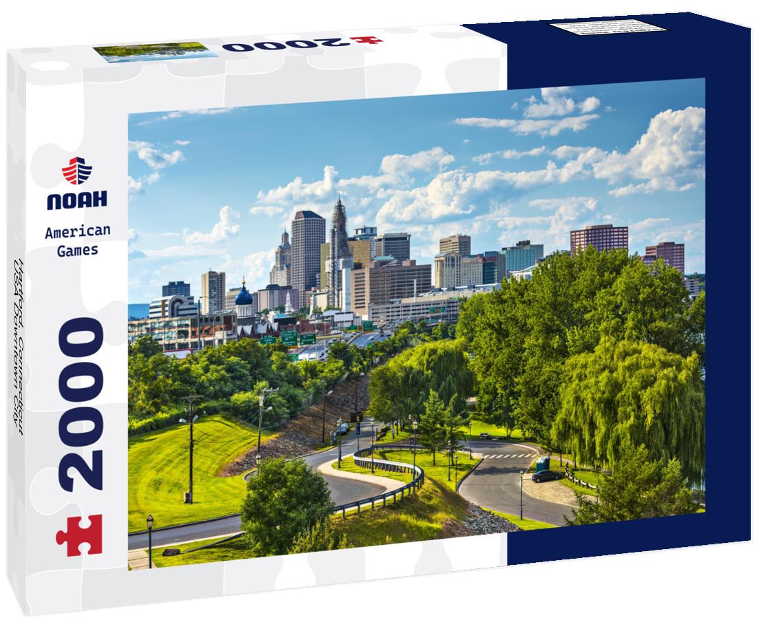 Noah Jigsaw Puzzle Hartford, Connecticut, USA Downtown City 2000 pieces