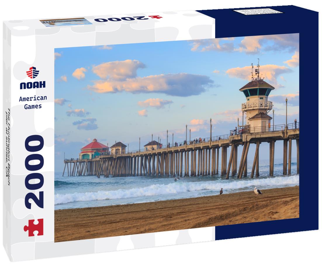 Noah Jigsaw Puzzle The Huntington Beach pier at sunrise, CA 2000 pieces