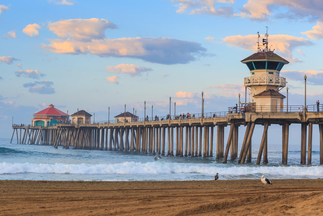 Noah Jigsaw Puzzle The Huntington Beach pier at sunrise, CA 2000 pieces