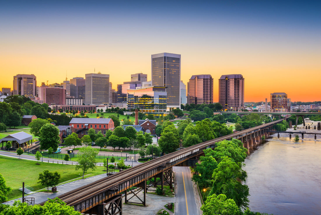 Noah Jigsaw Puzzle Richmond, Virginia, USA downtown skyline 2000 pieces