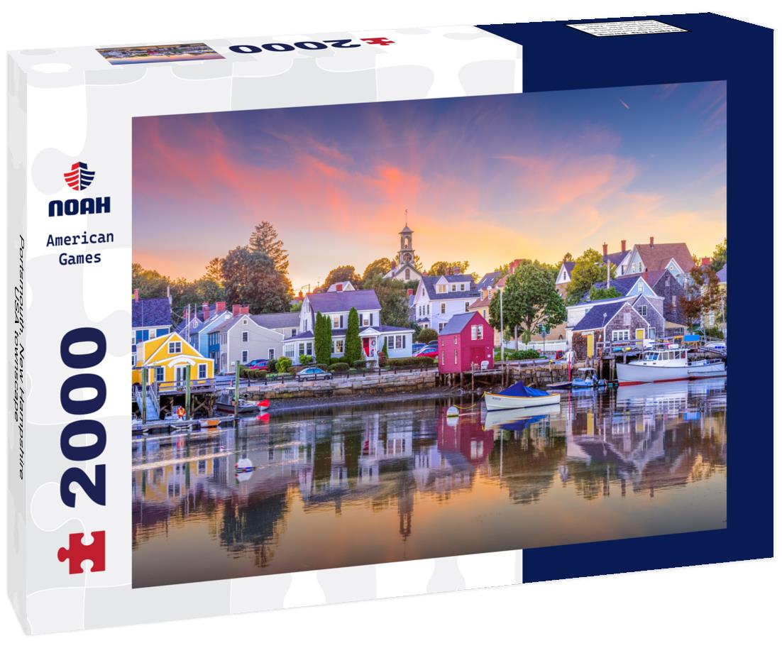 Noah Jigsaw Puzzle Portsmouth, New Hampshire, USA townscape 2000 pieces