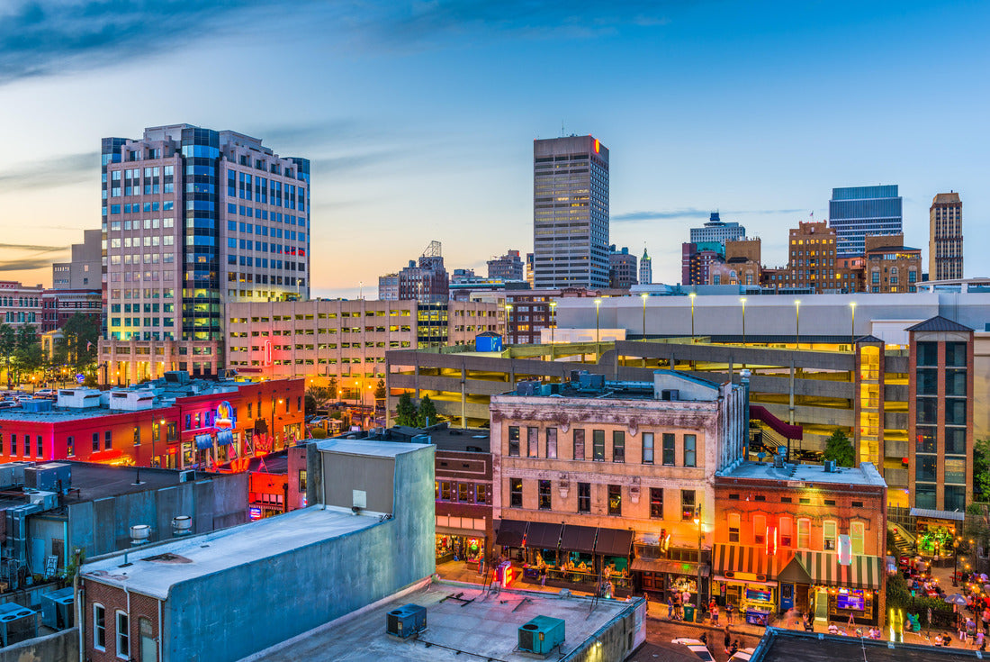 Noah Jigsaw Puzzle Memphis, Tennessee, USA downtown skyline 2000 pieces