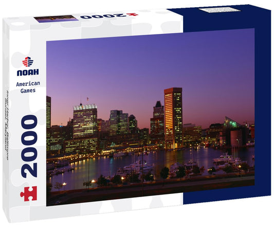 Noah Jigsaw Puzzle Inner Harbor, Baltimore, Sunset, Maryland 2000 pieces