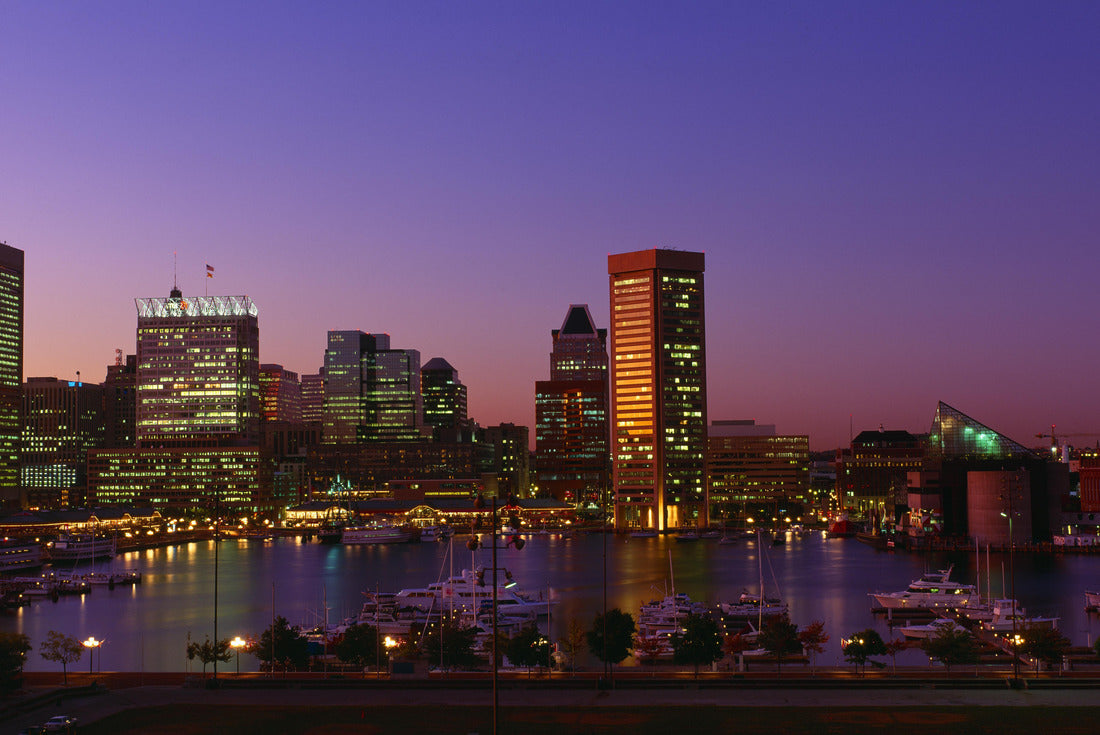 Noah Jigsaw Puzzle Inner Harbor, Baltimore, Sunset, Maryland 2000 pieces