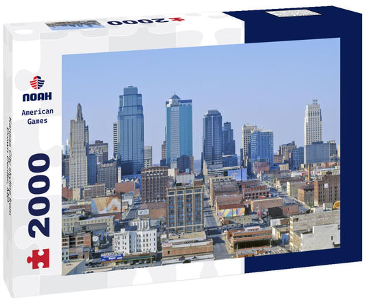 Noah Jigsaw Puzzle Kansas City skyline from Crown Center, MO 2000 pieces