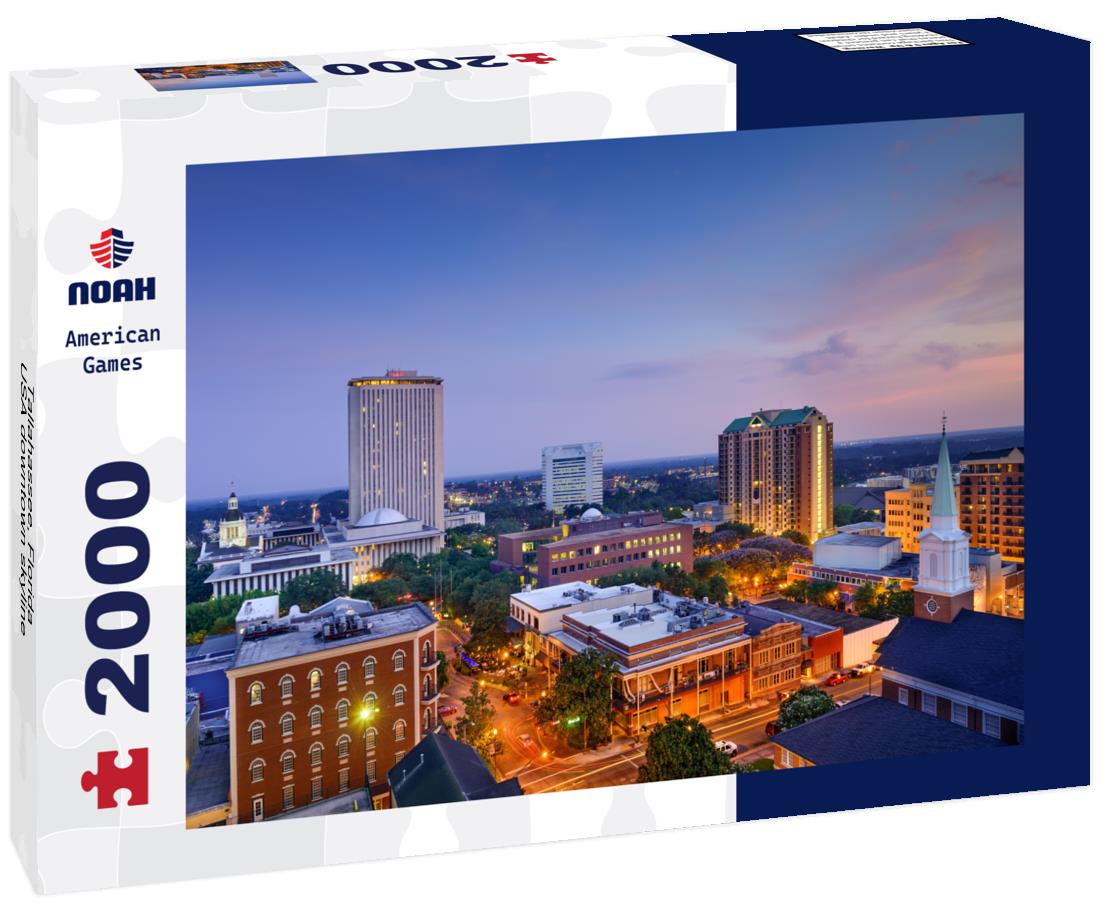 Noah Jigsaw Puzzle Tallahassee, Florida, USA downtown skyline 2000 pieces
