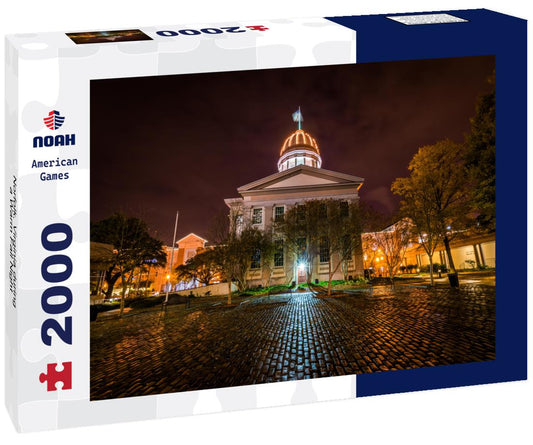 Noah Jigsaw Puzzle Norfolk, Virginia during a Warm Fall Night 2000 pieces