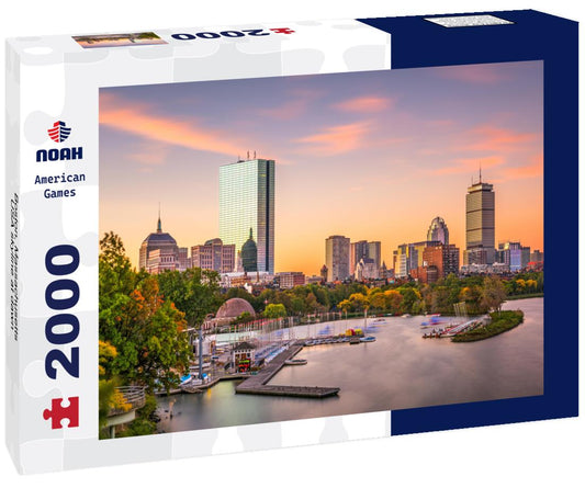 Noah Jigsaw Puzzle Boston, Massachusetts, USA skyline at dawn 2000 pieces