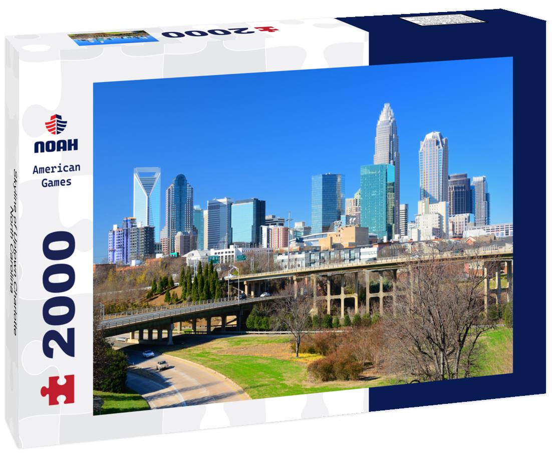 Noah Jigsaw Puzzle Skyline of Uptown Charlotte, North Carolina 2000 pieces
