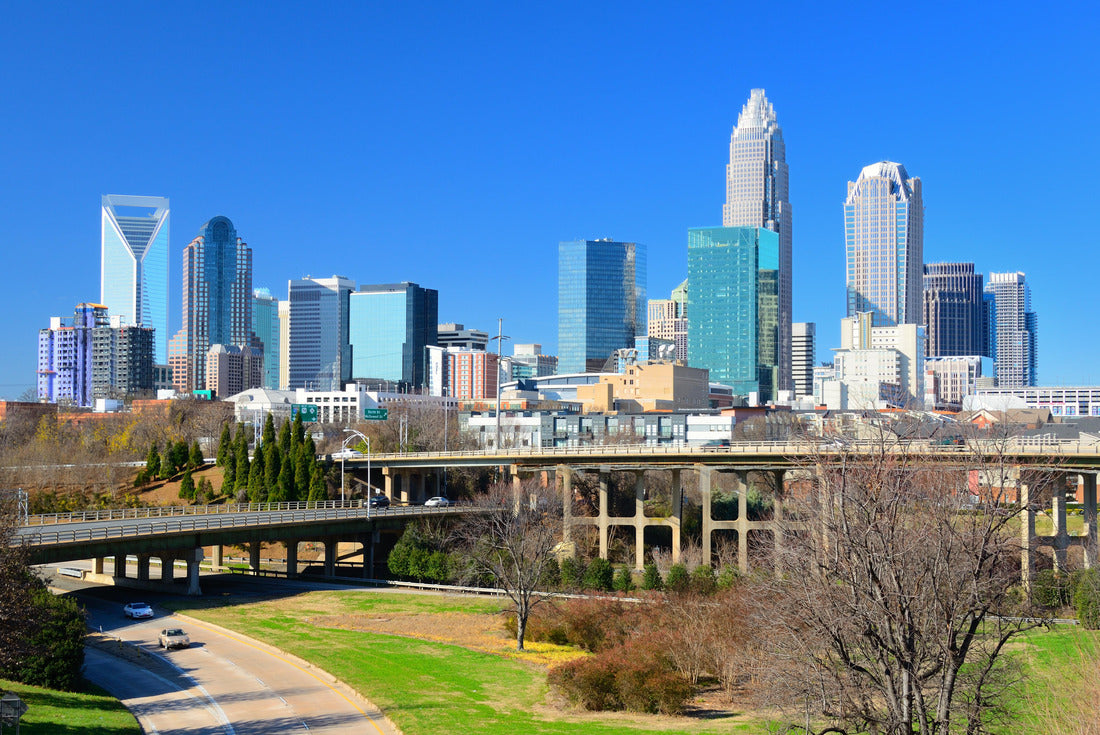 Noah Jigsaw Puzzle Skyline of Uptown Charlotte, North Carolina 2000 pieces