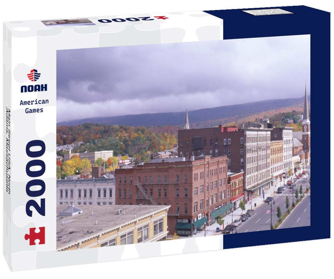 Noah Jigsaw Puzzle Main Street USA, North Adams, Massachusetts 2000 pieces