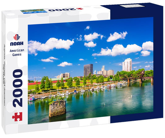 Noah Jigsaw Puzzle Augusta, Georgia, USA downtown city skyline 2000 pieces