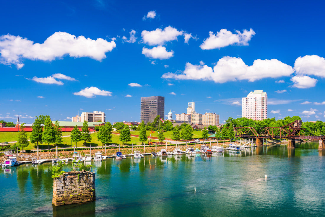 Noah Jigsaw Puzzle Augusta, Georgia, USA downtown city skyline 2000 pieces