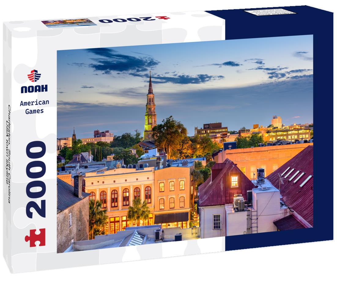 Noah Jigsaw Puzzle Charleston, South Carolina, USA town skyline 2000 pieces
