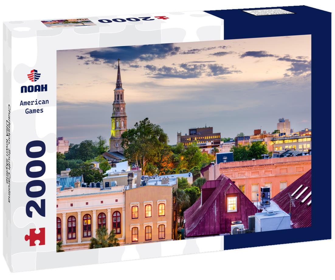 Noah Jigsaw Puzzle Charleston, South Carolina, USA town skyline 2000 pieces