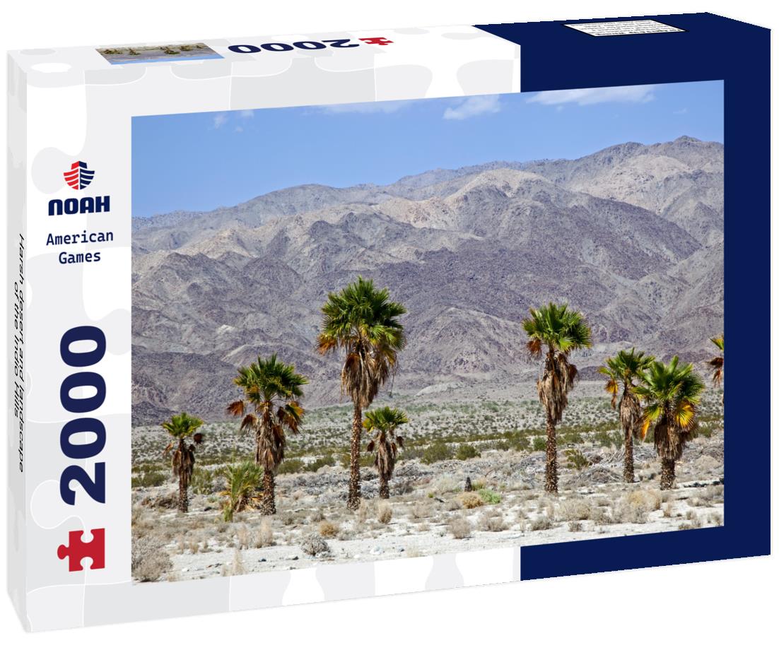 Noah Jigsaw Puzzle Harsh desert and landscape of the Indio Hills 2000 pieces