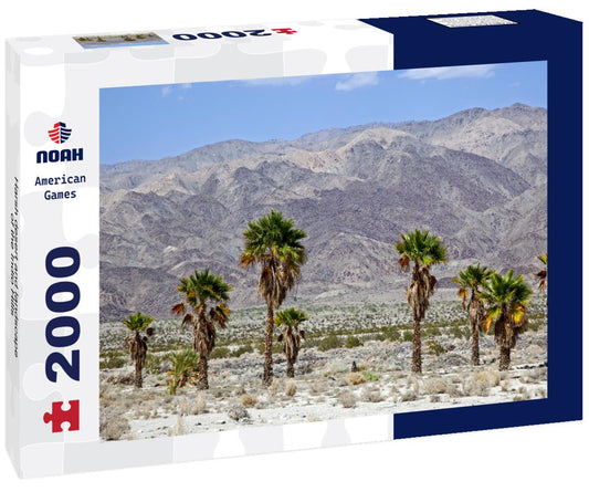 Noah Jigsaw Puzzle Harsh desert and landscape of the Indio Hills 2000 pieces