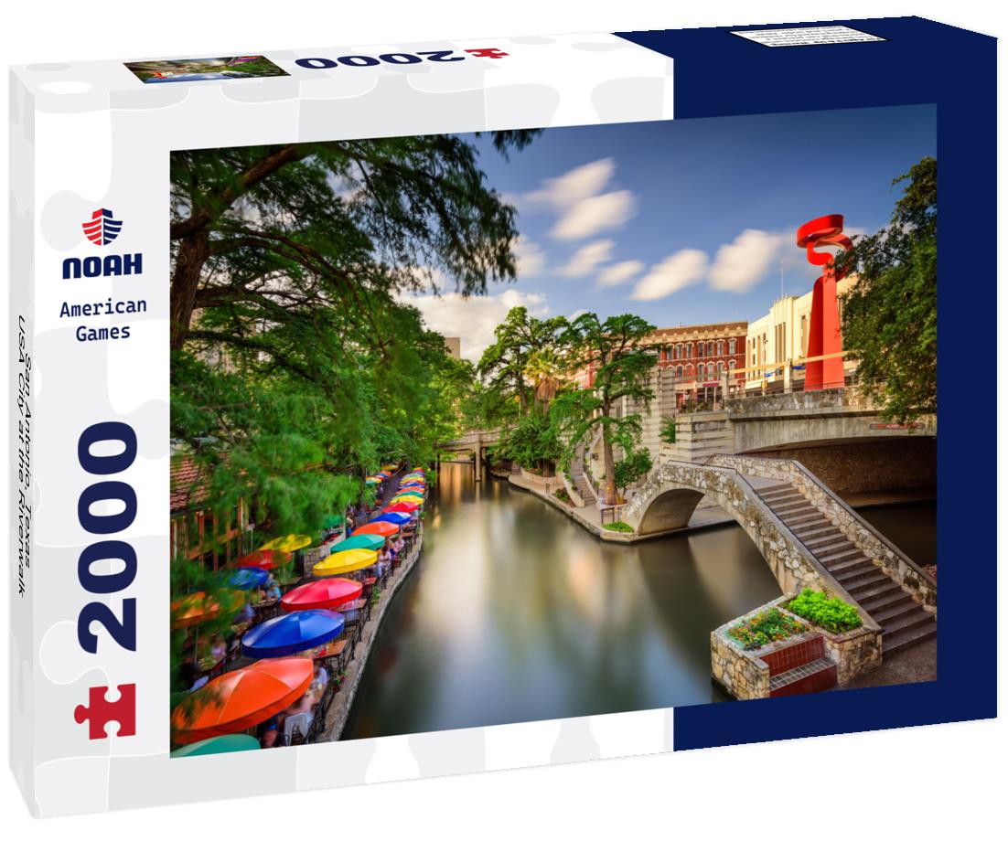 Noah Jigsaw Puzzle San Antonio, Texas, USA City at the Riverwalk 2000 pieces