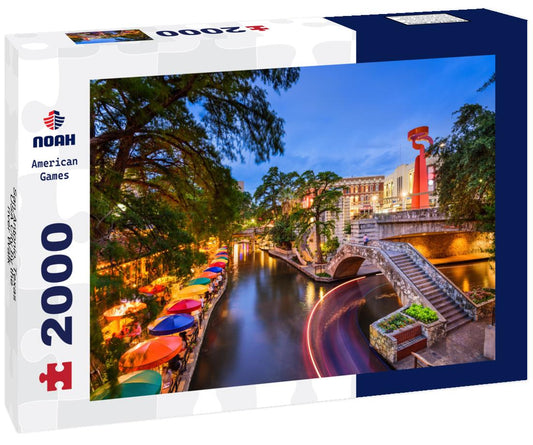 Noah Jigsaw Puzzle San Antonio, Texas, USA City by the river Walk 2000 pieces