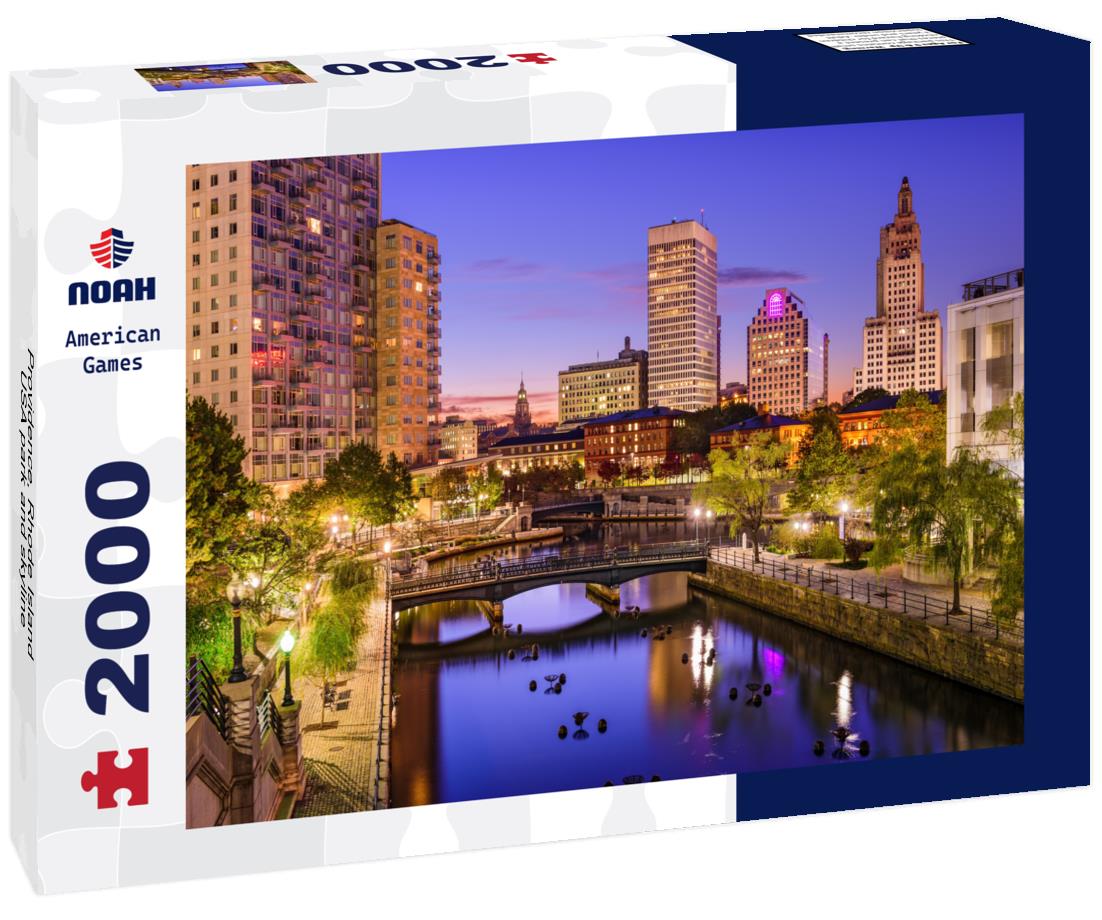 Noah Jigsaw Puzzle Providence, Rhode Island, USA park and skyline 2000 pieces