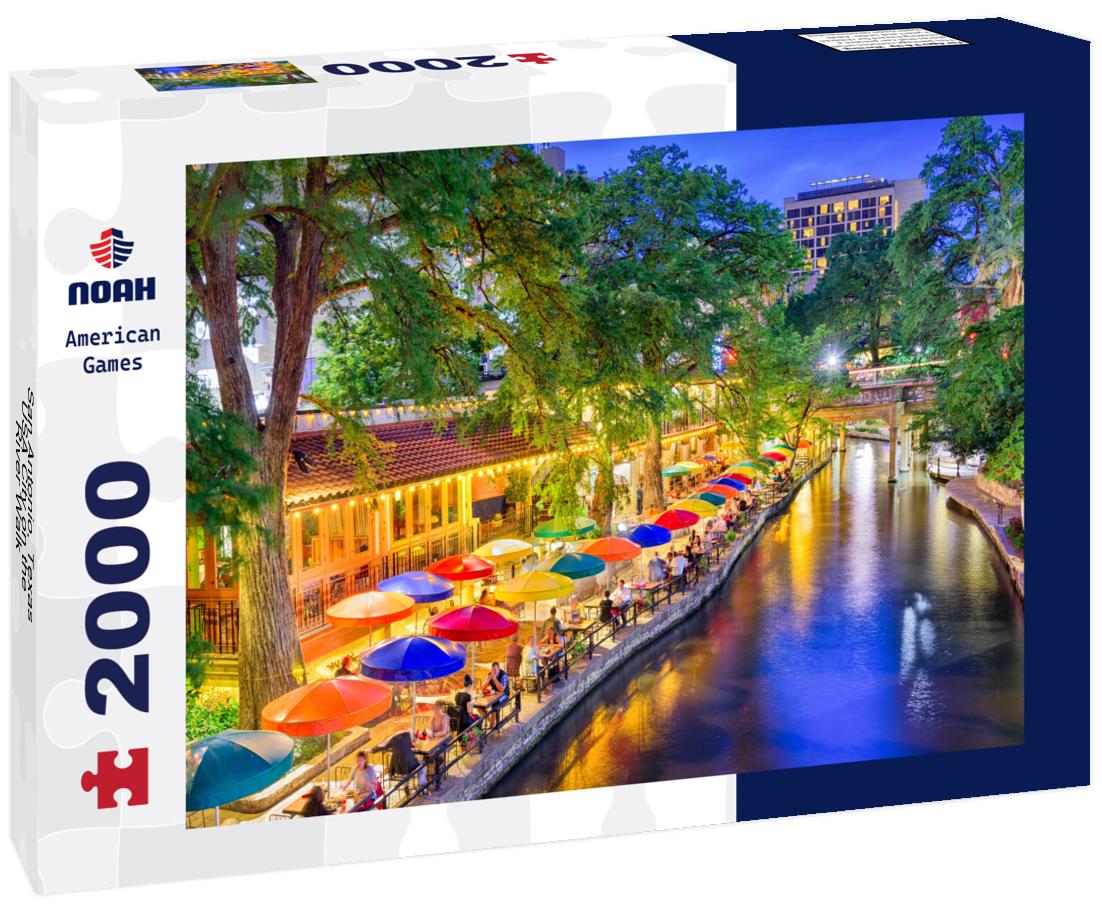 Noah Jigsaw Puzzle San Antonio, Texas, USA City on the River Walk 2000 pieces