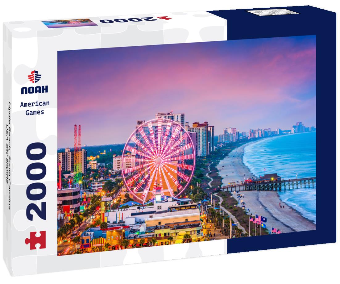 Noah Jigsaw Puzzle Myrtle Beach, South Carolina, USA city skyline 2000 pieces