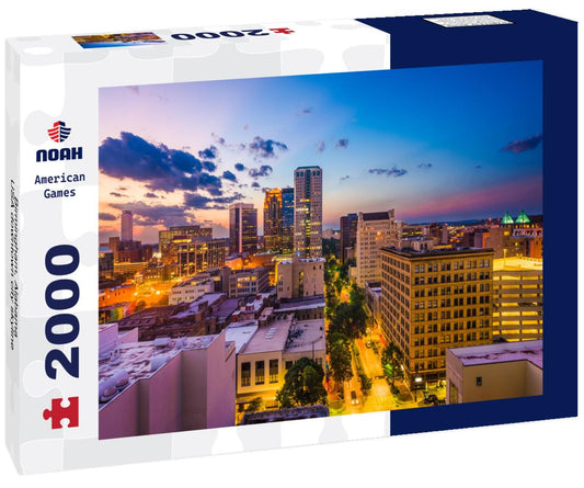 Noah Jigsaw Puzzle Birmingham, Alabama, USA downtown city skyline 2000 pieces