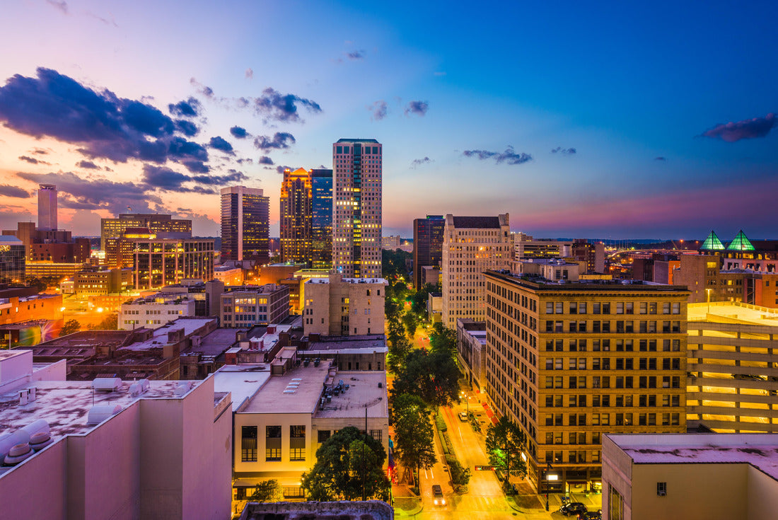 Noah Jigsaw Puzzle Birmingham, Alabama, USA downtown city skyline 2000 pieces
