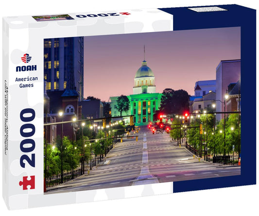 Noah Jigsaw Puzzle Montgomery, Alabama, USA with the State Capitol 2000 pieces