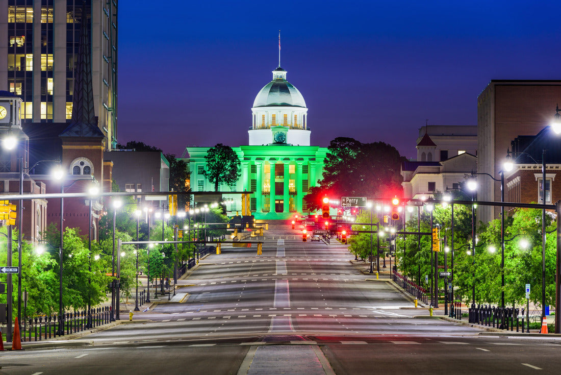 Noah Jigsaw Puzzle Montgomery, Alabama, USA with the State Capitol 2000 pieces