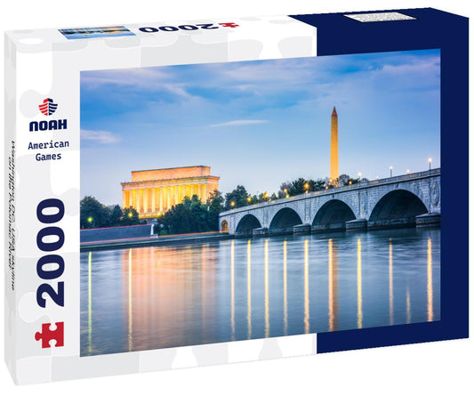 Noah Jigsaw Puzzle Washington DC, USA skyline on the Potomac River 2000 pieces