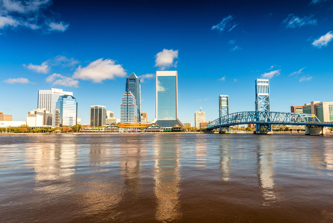 Noah Jigsaw Puzzle Skyline of Jacksonville against the sky, Florida 2000 pieces