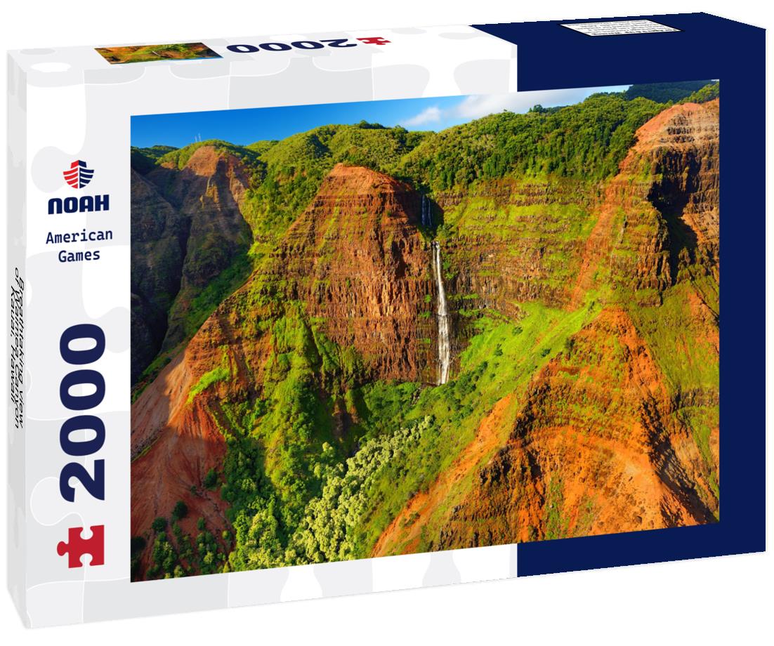 Noah Jigsaw Puzzle Breathtaking view of Waimea Canyon, Kauai, Hawaii 2000 pieces