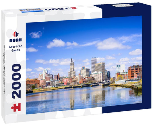 Noah Jigsaw Puzzle Providence, Rhode Island city skyline on the river 2000 pieces