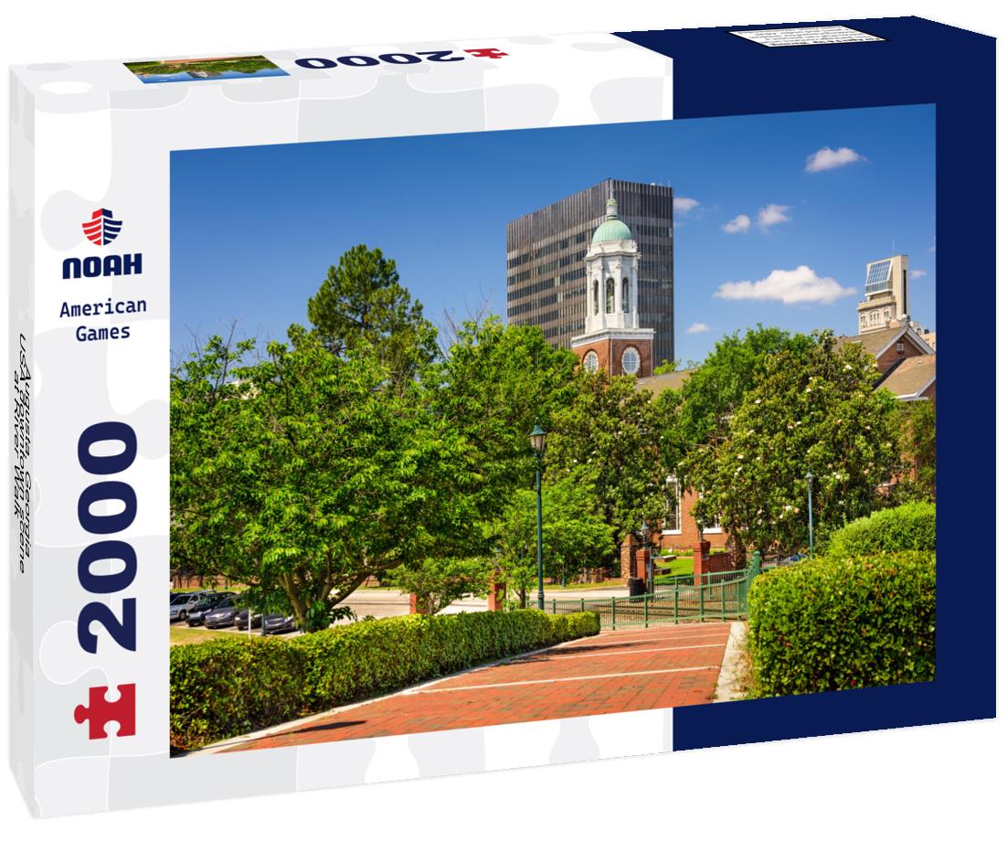 Noah Jigsaw Puzzle Augusta, Georgia, USA downtown scene at River Walk 2000 pieces