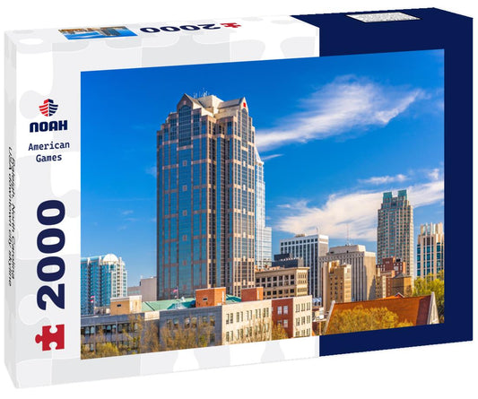 Noah Jigsaw Puzzle Raleigh, North Carolina, USA downtown city skyline 2000 pieces