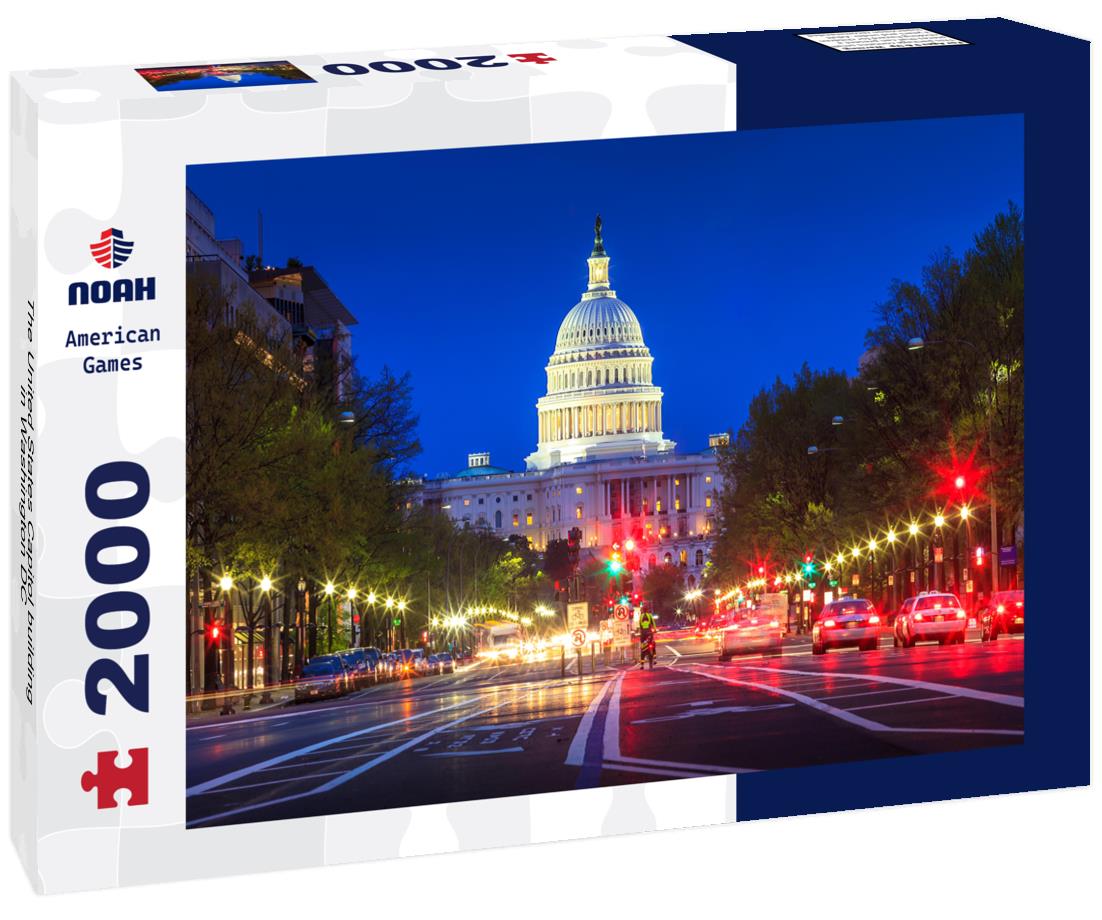 Noah Jigsaw Puzzle The United States Capitol building in Washington DC 2000 pieces